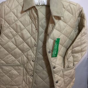 United Colors of Benetton Girls Tan Jacket